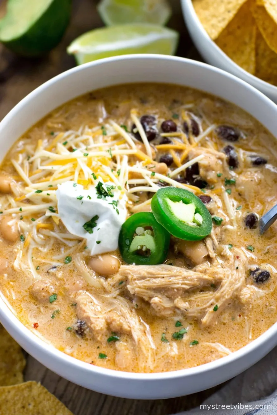 Instant Pot White Chicken Chili