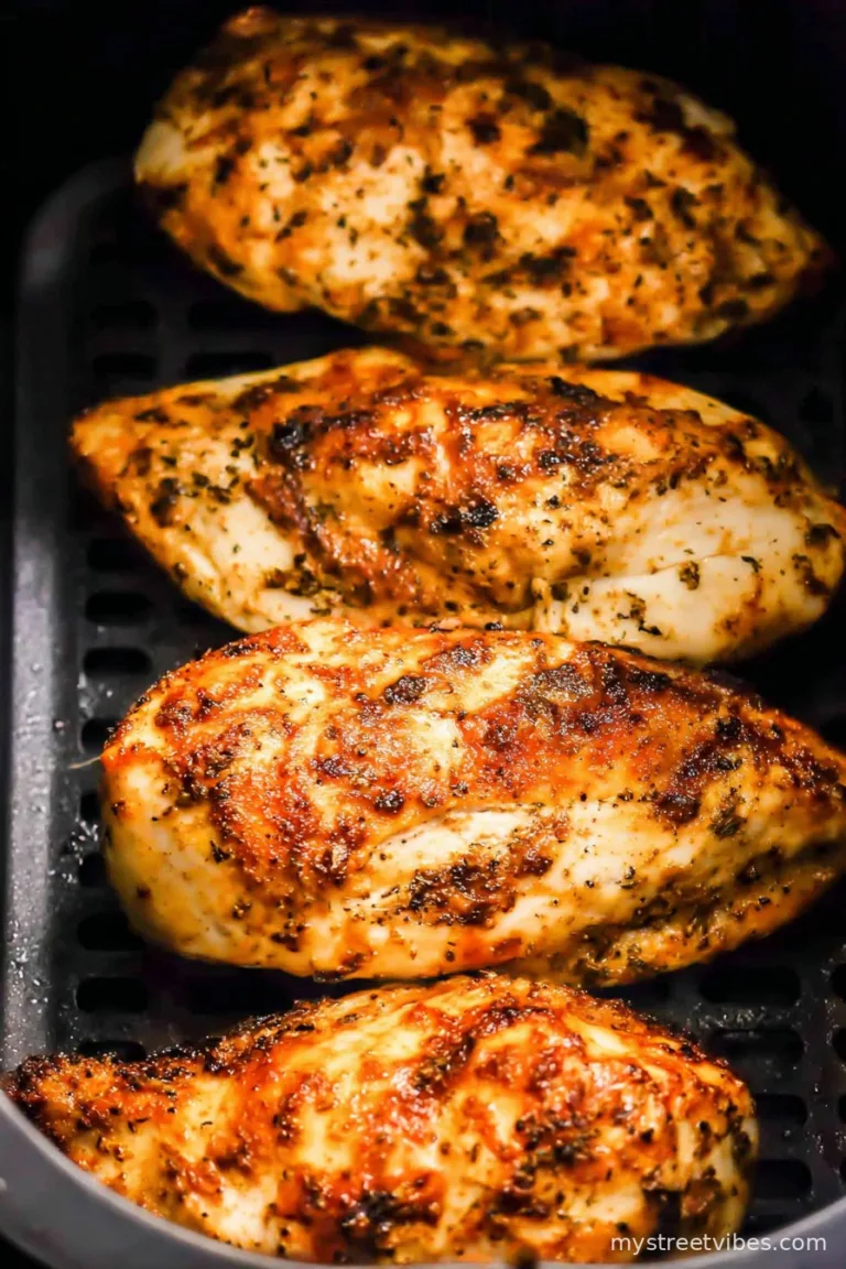 Juicy Air Fryer Chicken Breasts