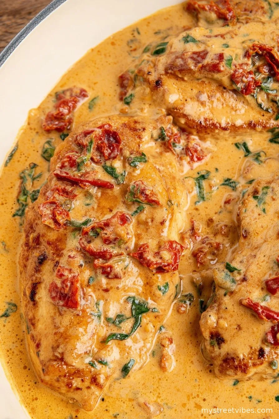 Marry Me Chicken (In Sun-Dried Tomato Cream Sauce)