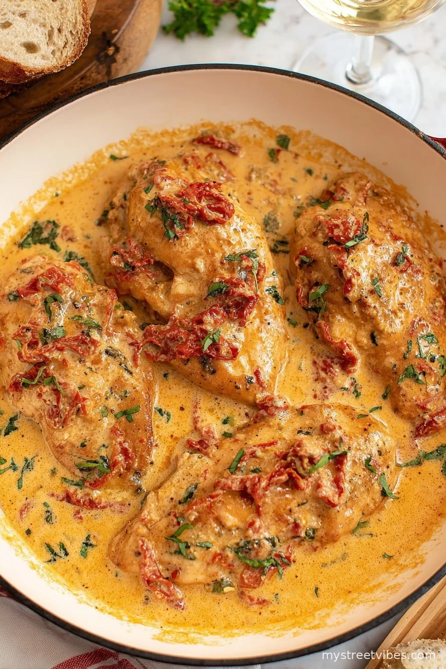 Marry Me Chicken (In Sun-Dried Tomato Cream Sauce)