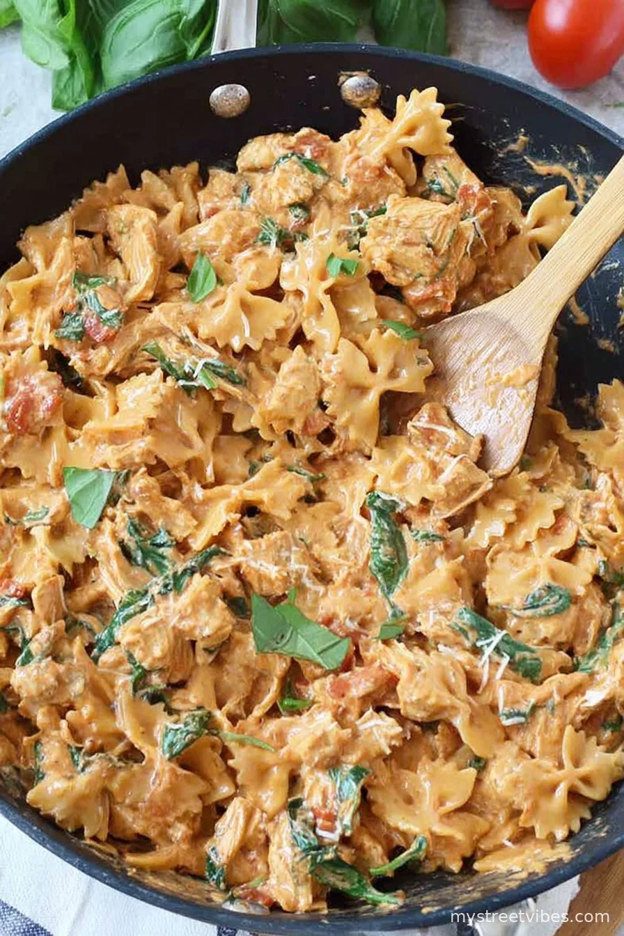 Marry Me Chicken Pasta