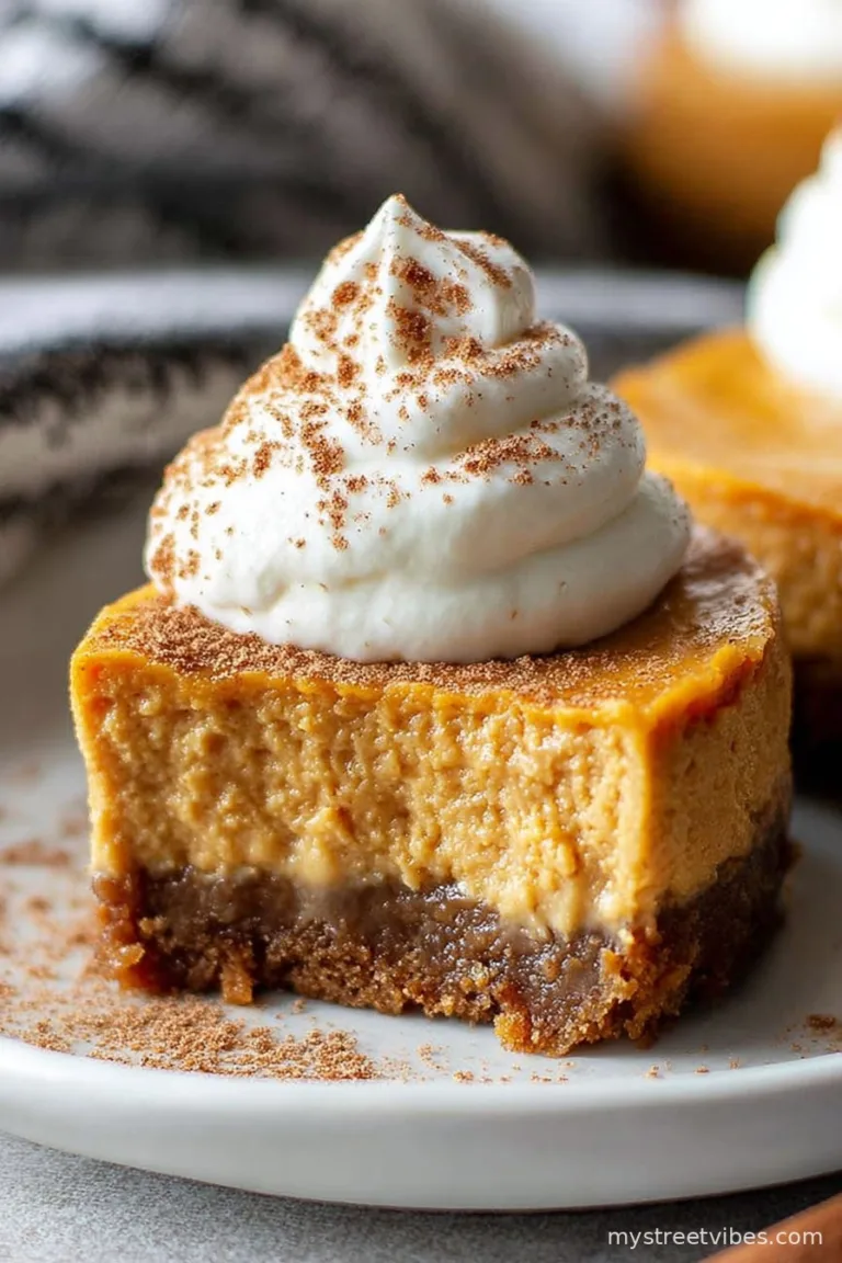 Mini Pumpkin Cheesecakes