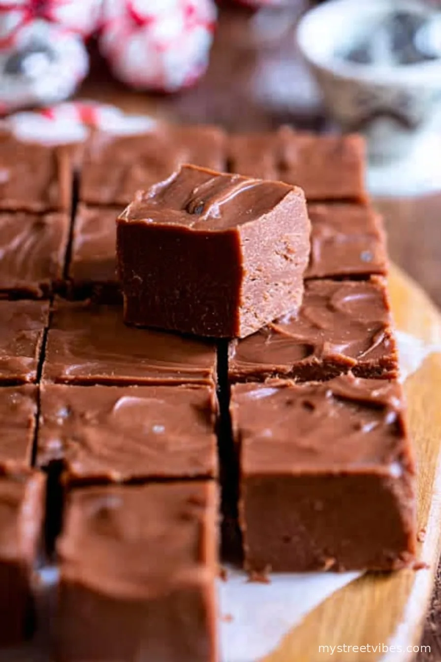 Mom’s Easy Fudge Recipe