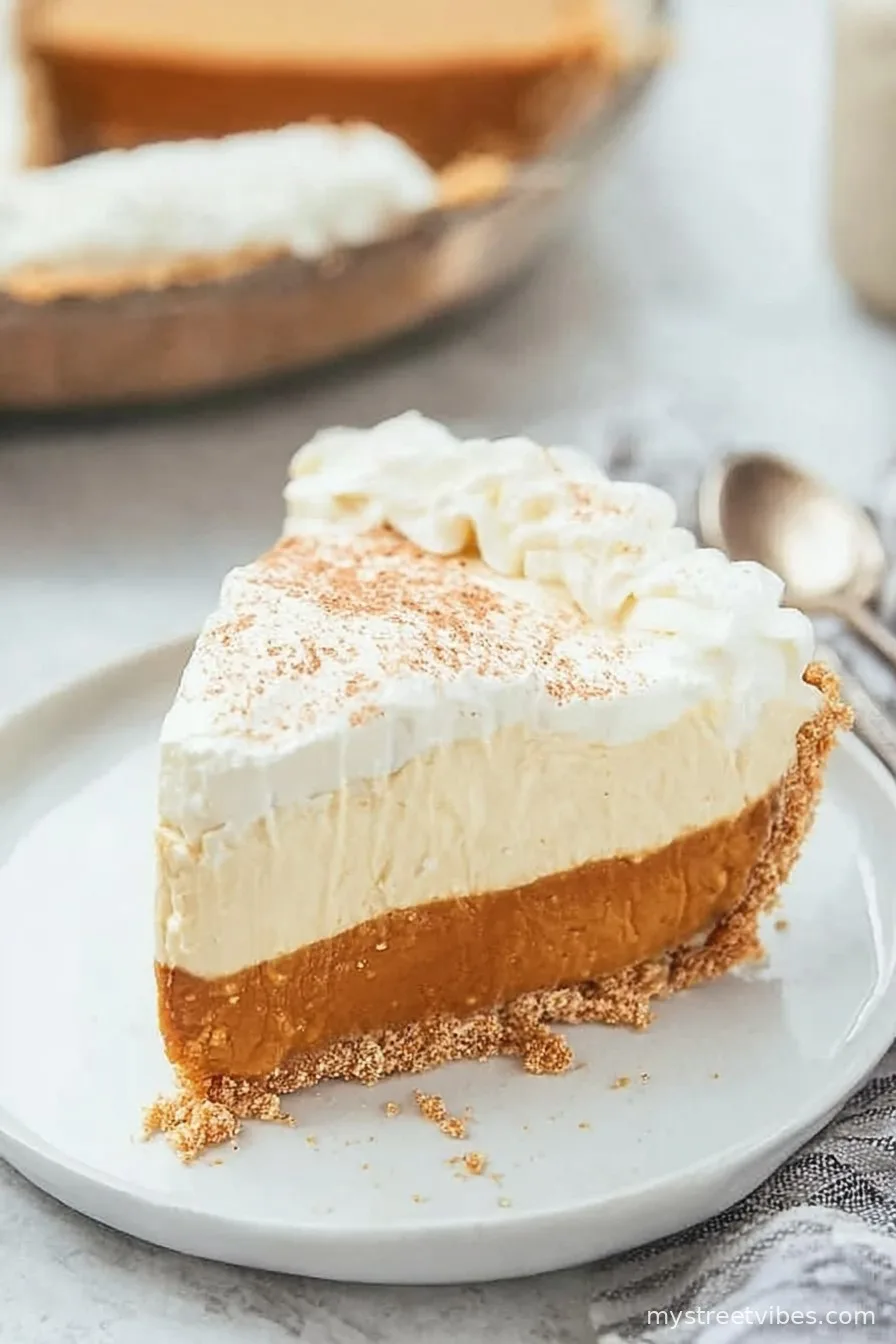 No Bake Pumpkin Pie