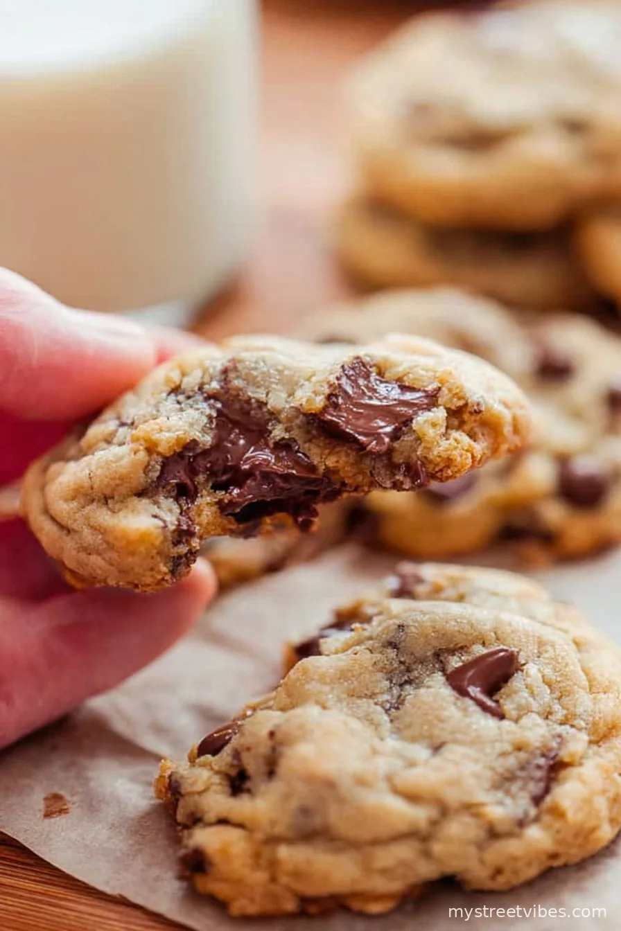 No Chill Chocolate Chip Cookies