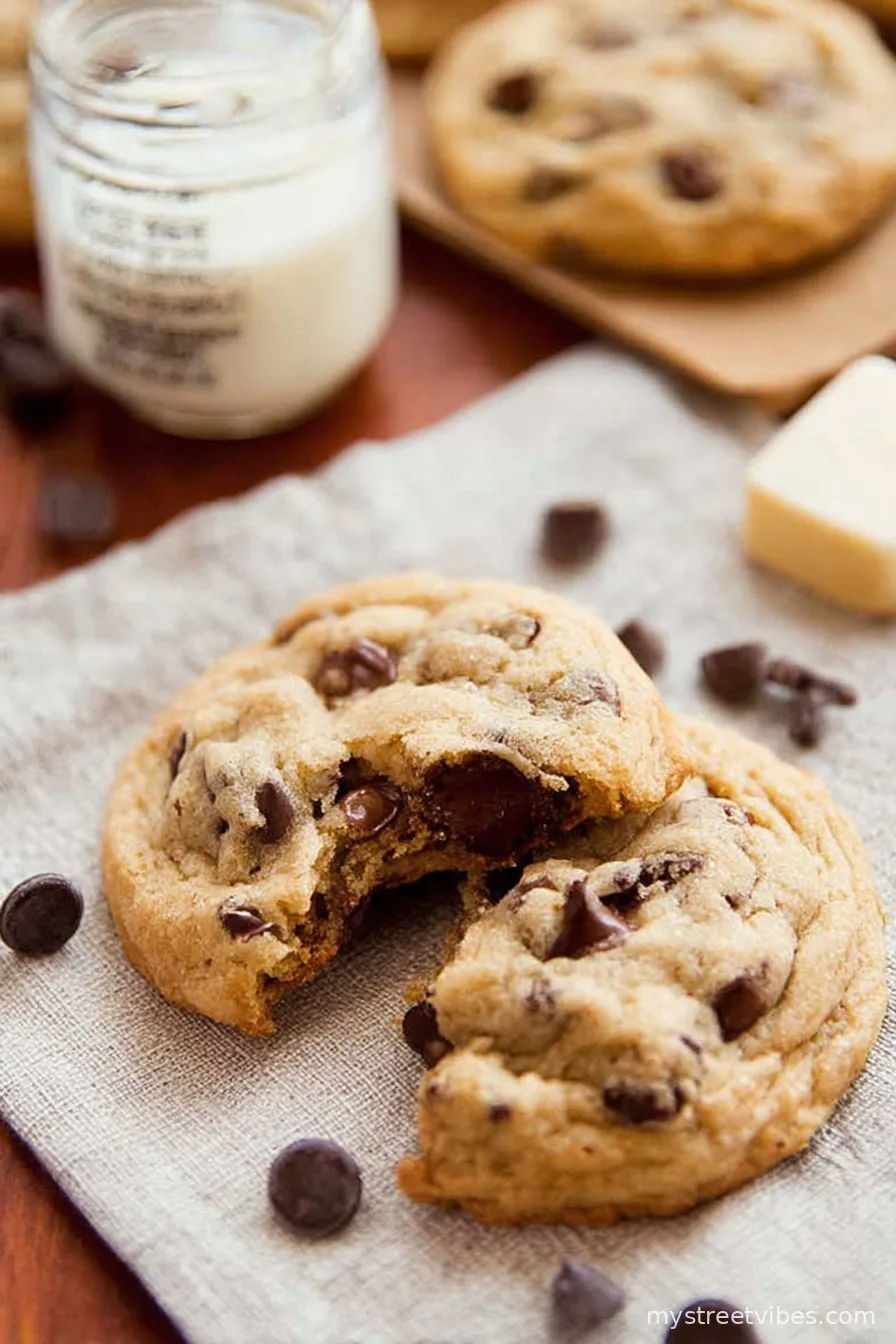 No Chill Chocolate Chip Cookies