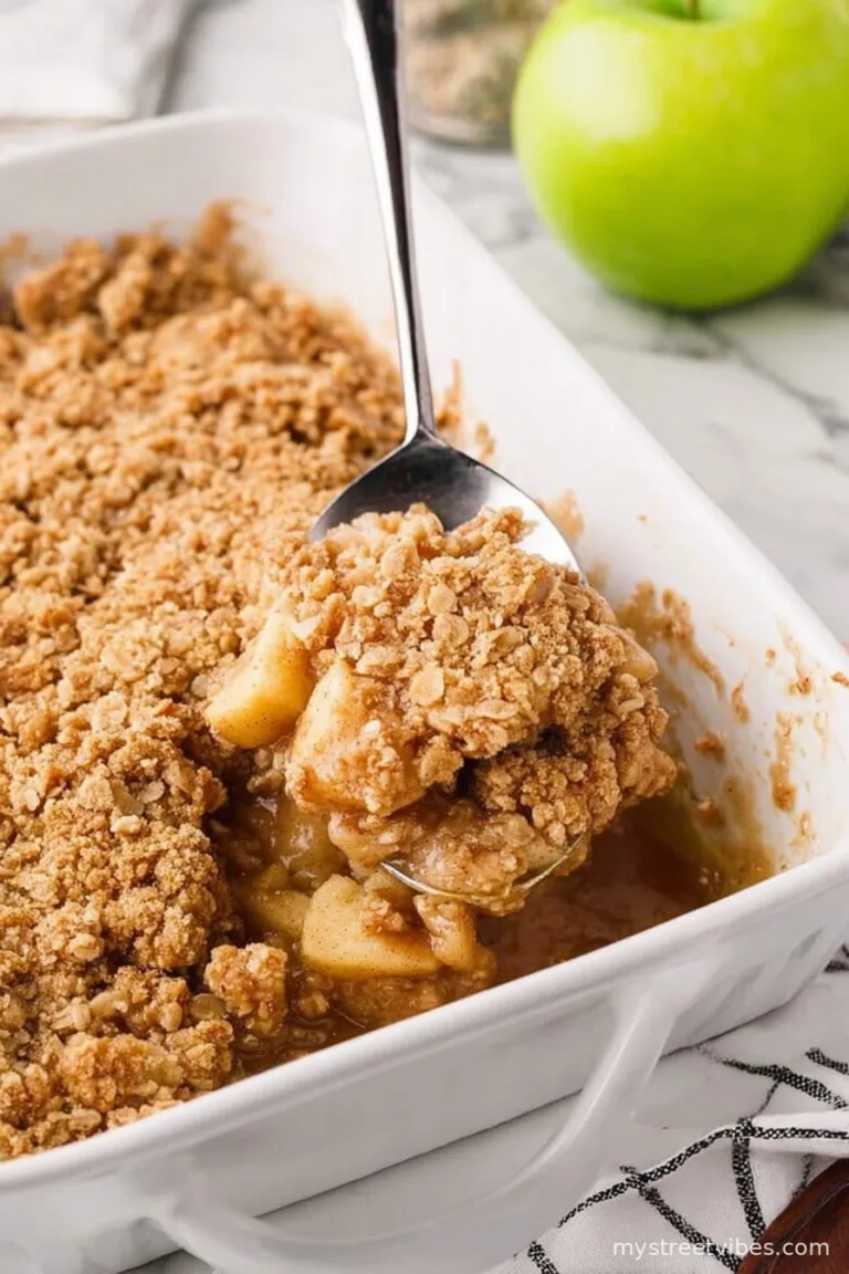 Old Fashioned Easy Apple Crisp