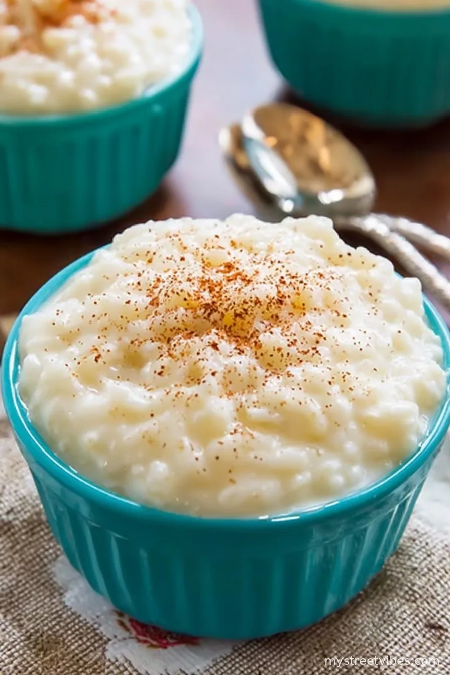 Old-Fashioned Rice Pudding