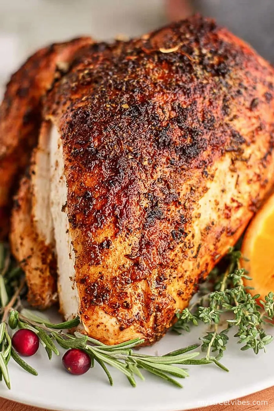 Simple Oven Roasted Turkey Breast