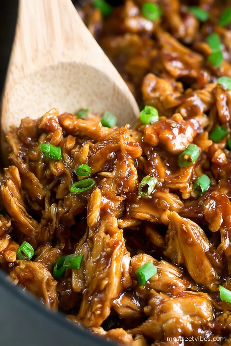 Slow Cooker Honey Garlic Chicken