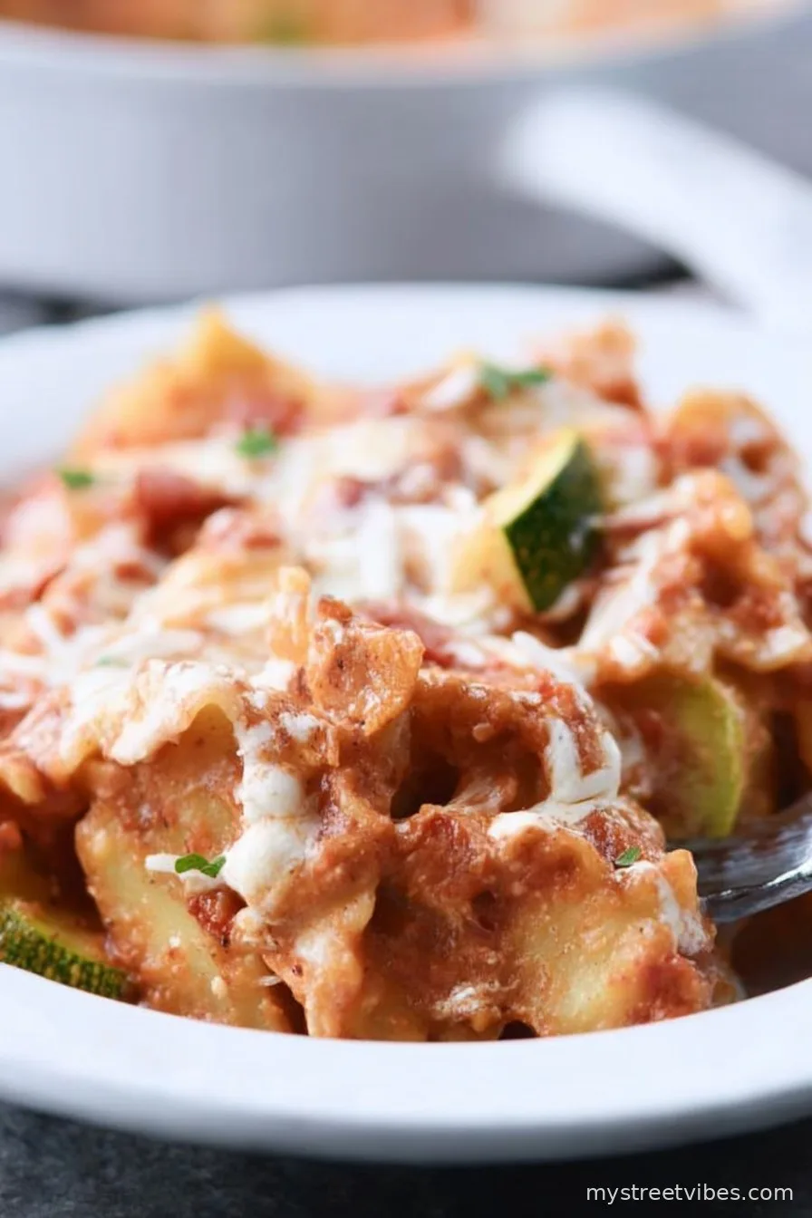 Summer Skillet Lasagna