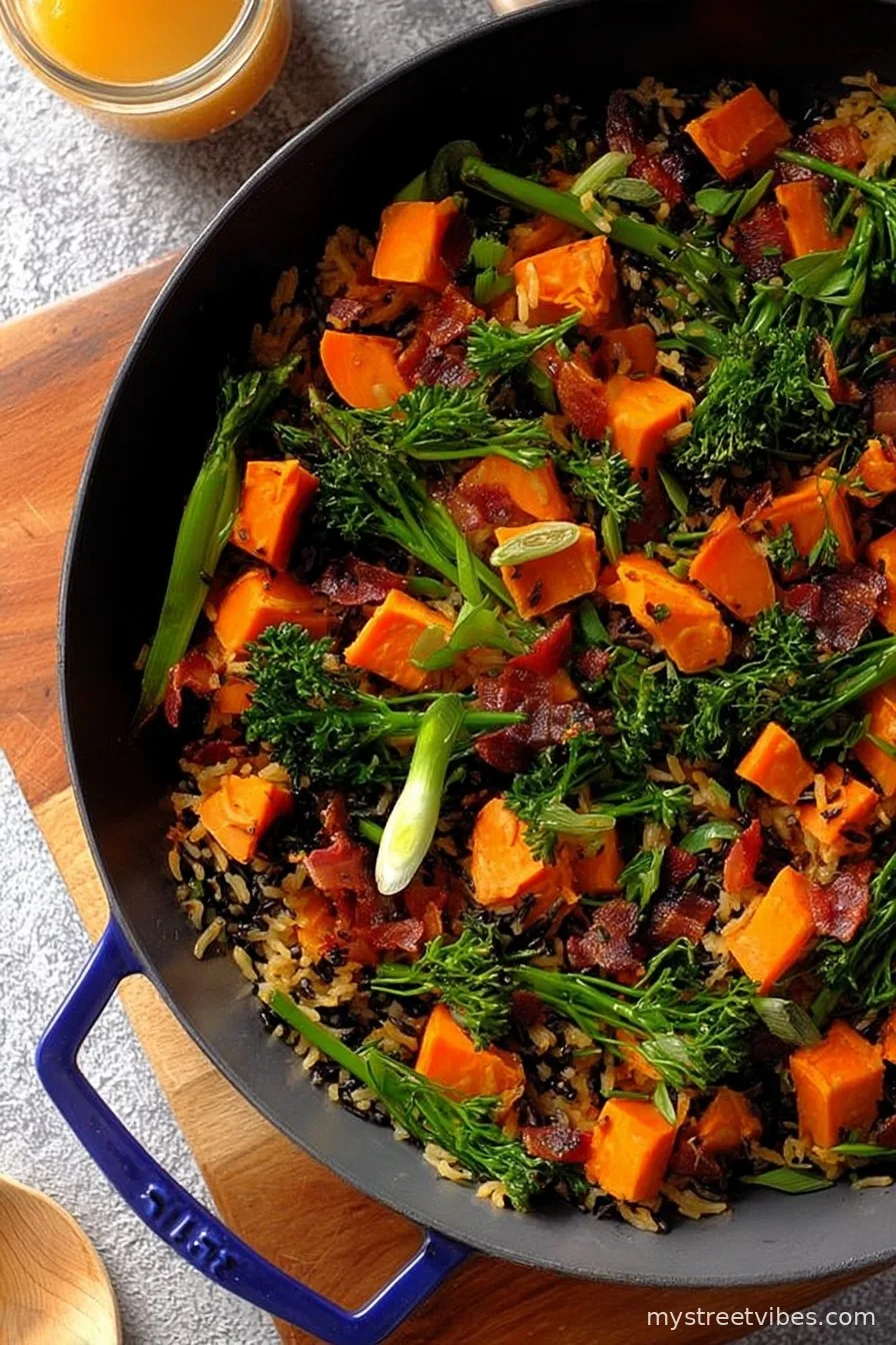 Sweet Potato Pilaf