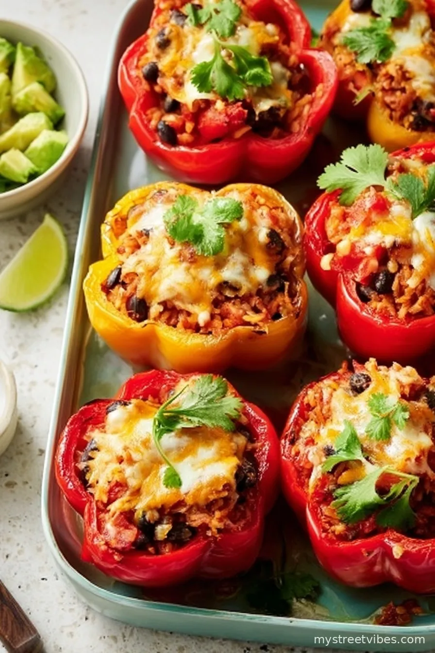 Vegetarian Stuffed Peppers