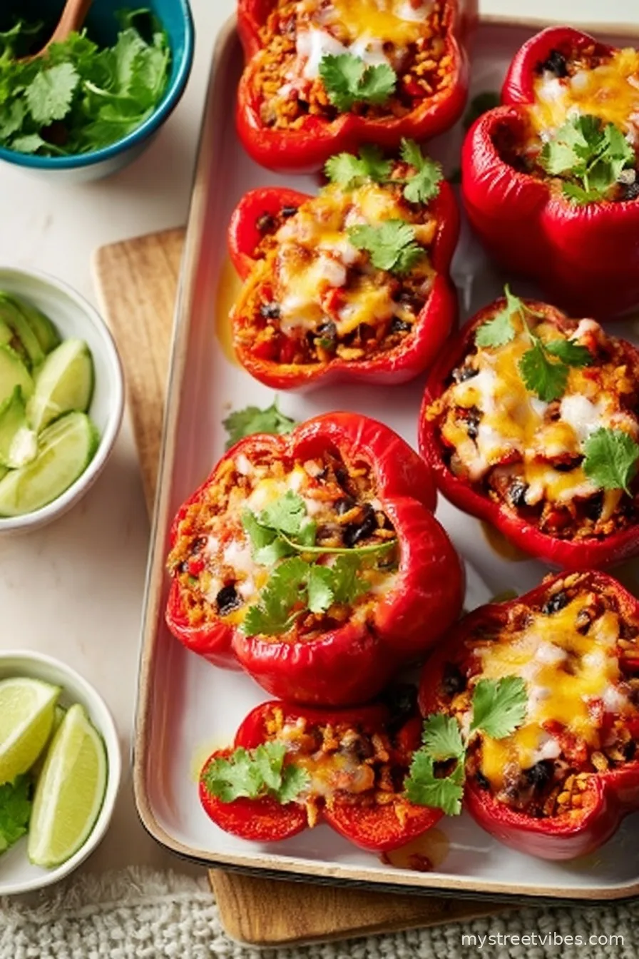 Vegetarian Stuffed Peppers