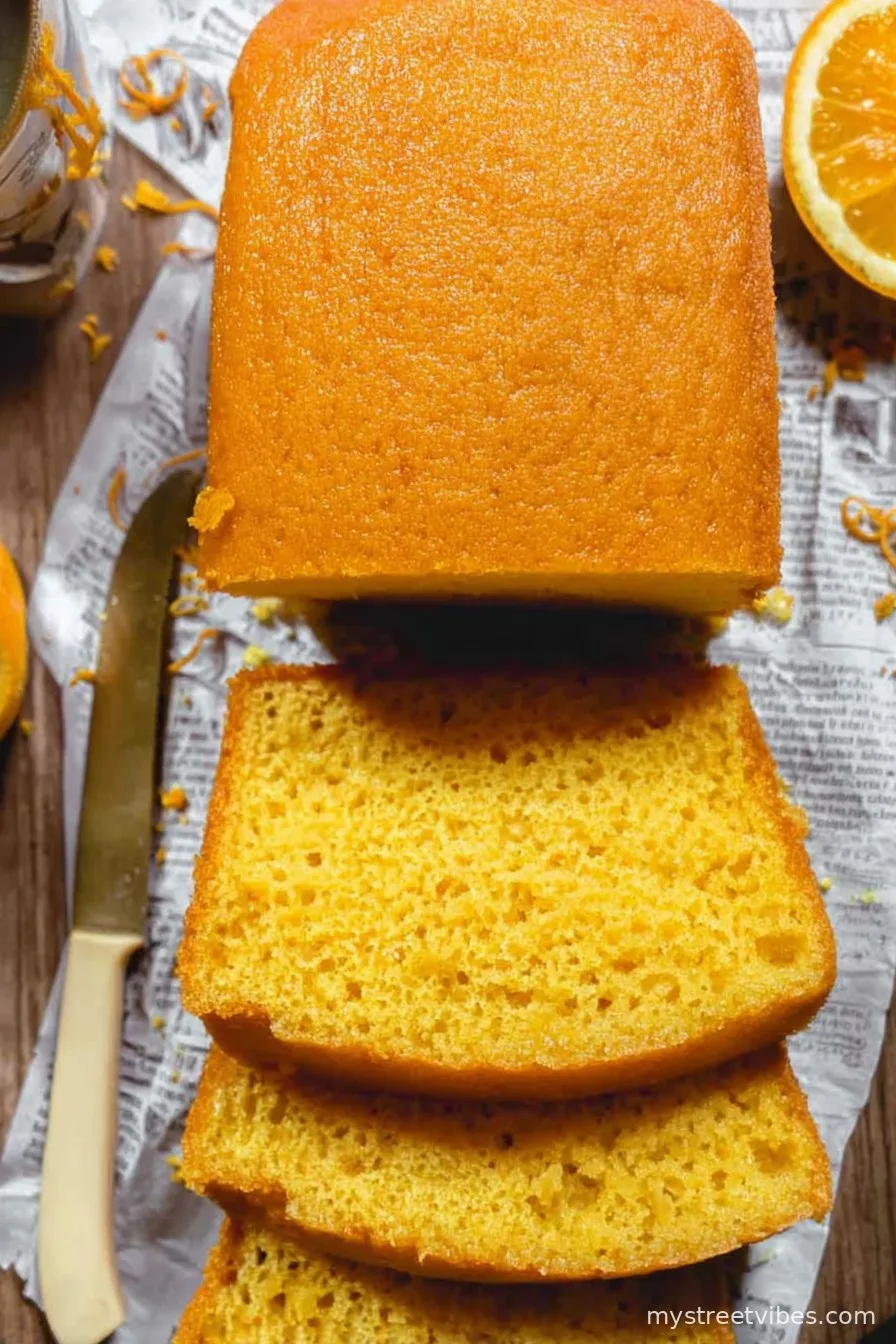 Whole Orange Blender Cake