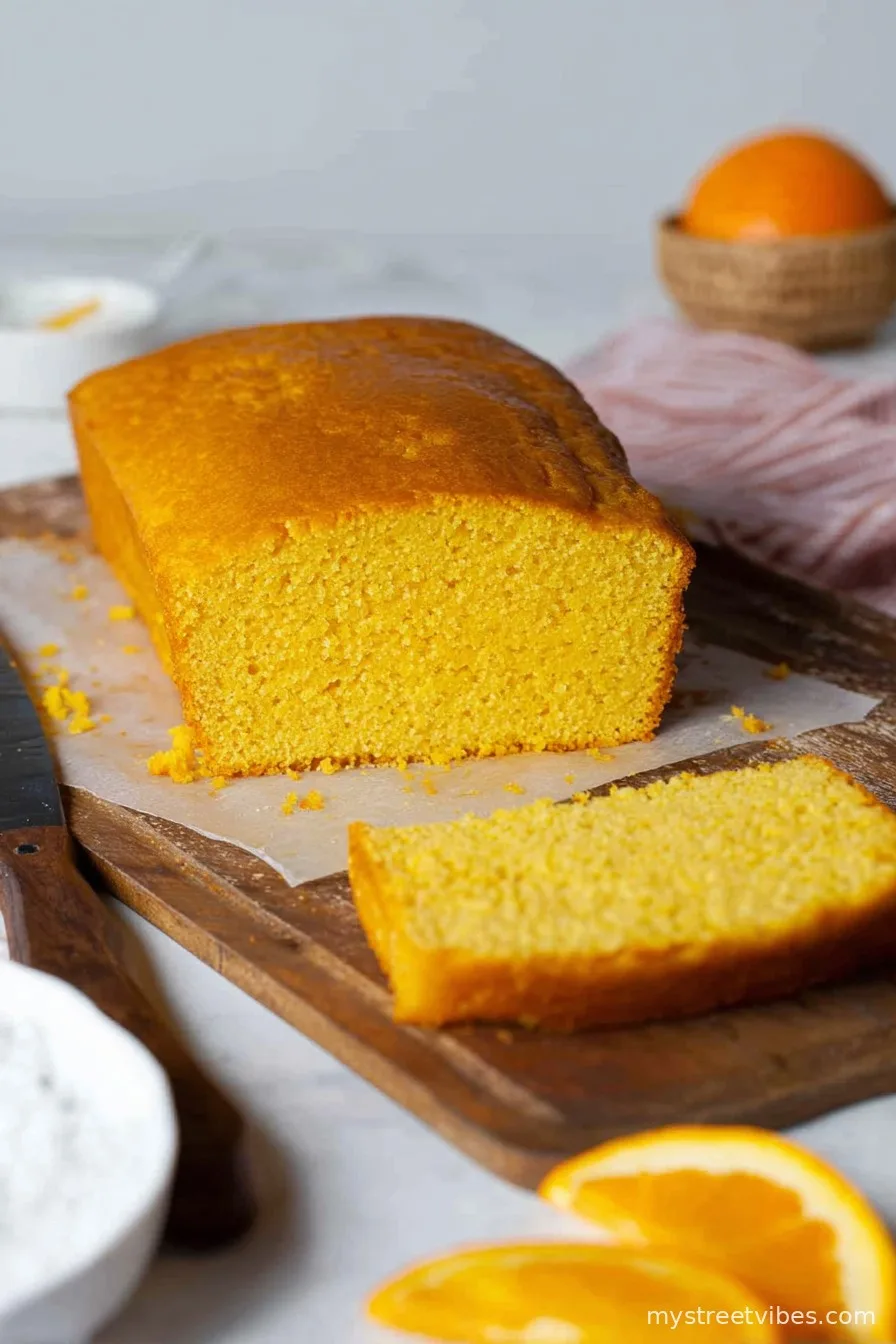 Whole Orange Blender Cake