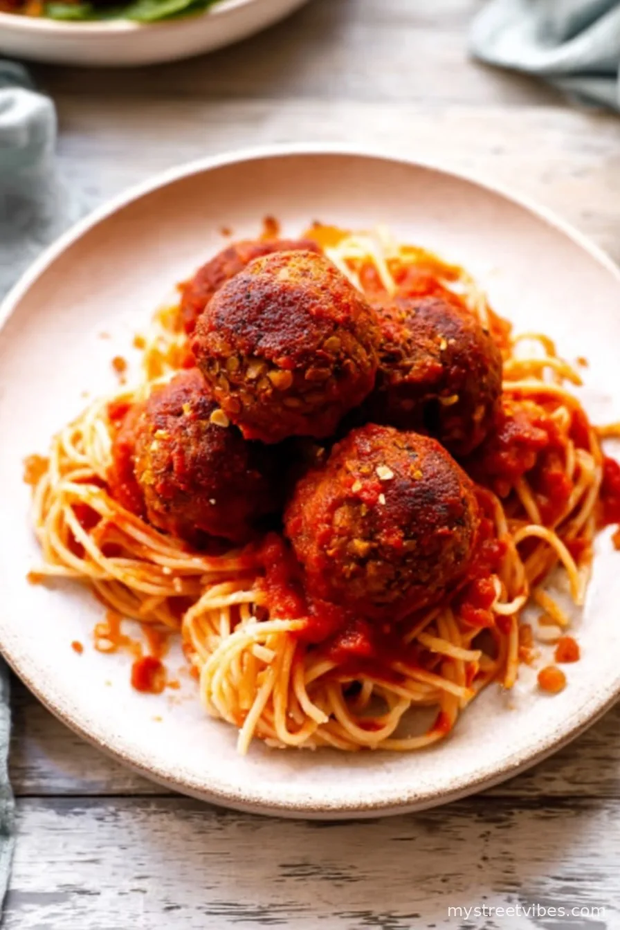 30-Minute Vegan Lentil Meatballs
