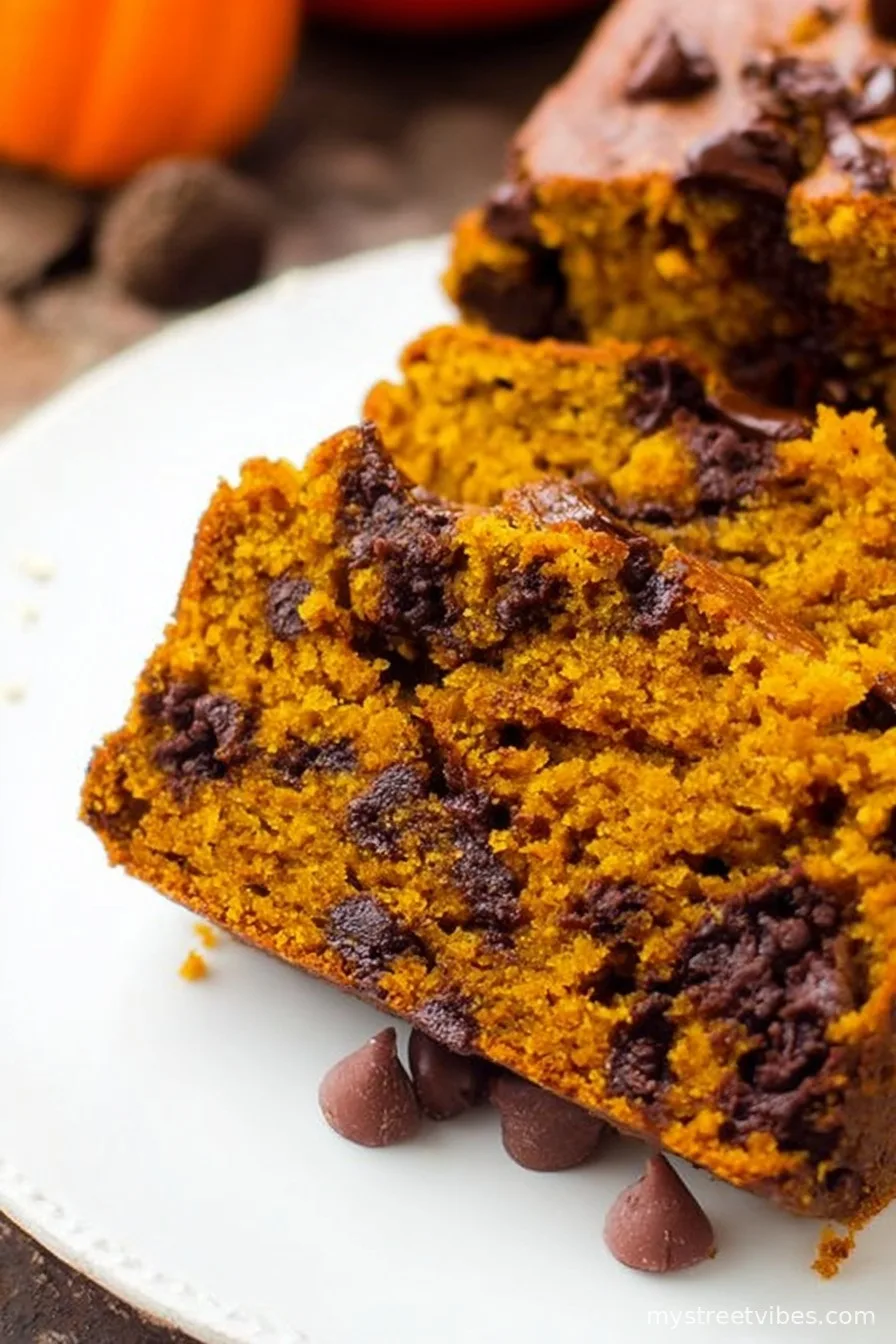 Best Chocolate Chip Pumpkin Bread