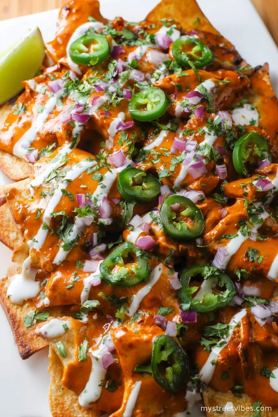 Butter Chicken Nachos