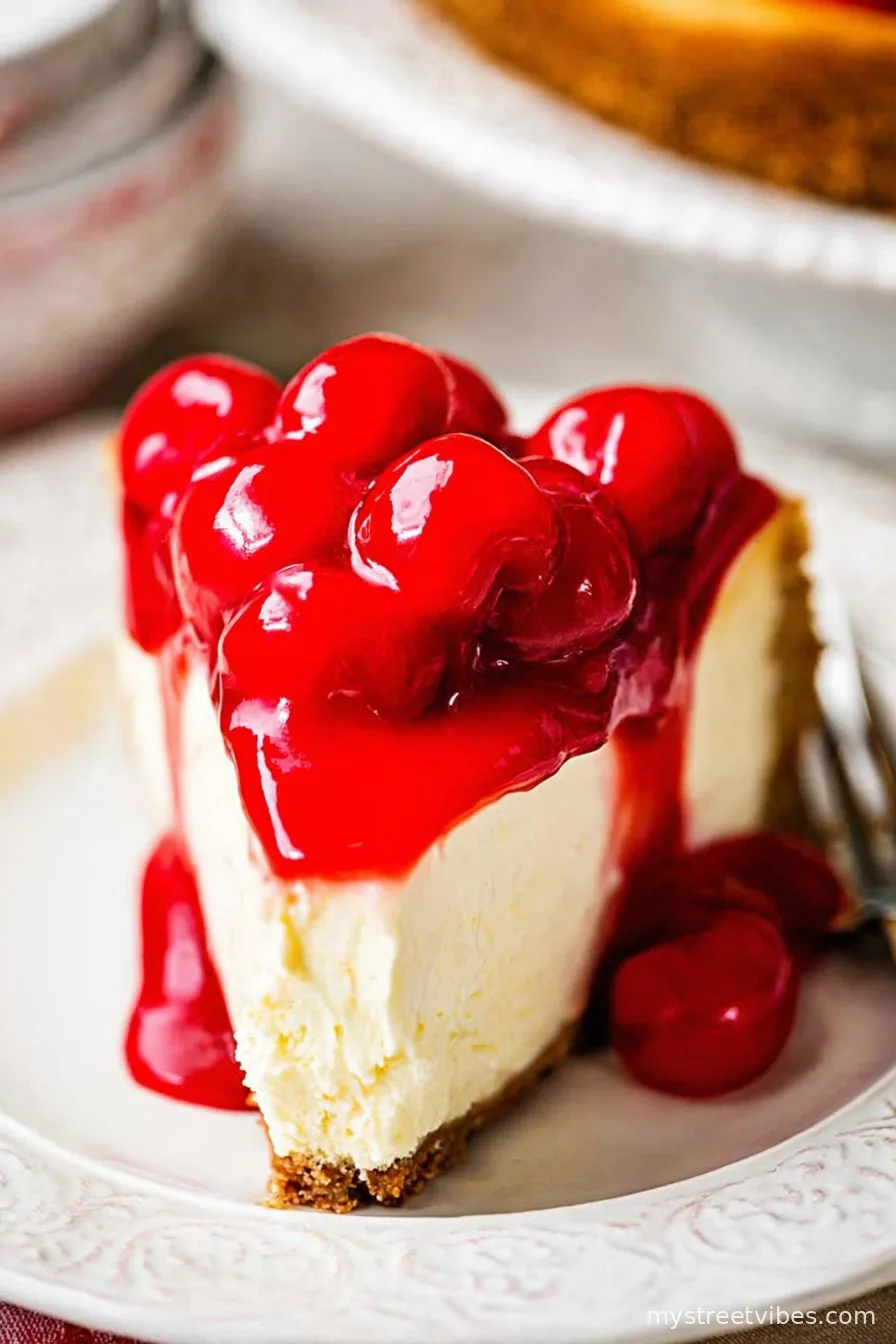 Cherry Cheesecake
