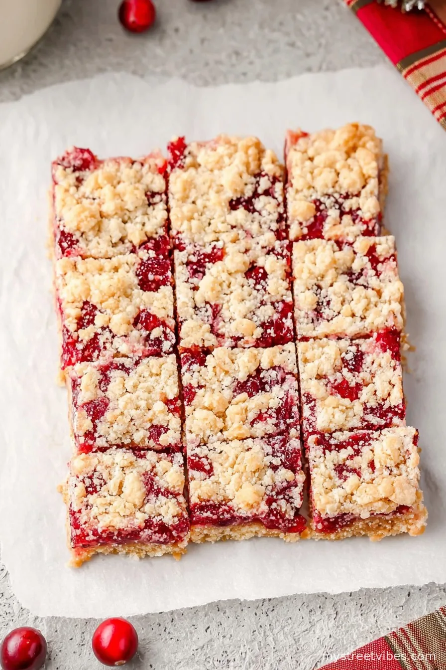 Cranberry Bars