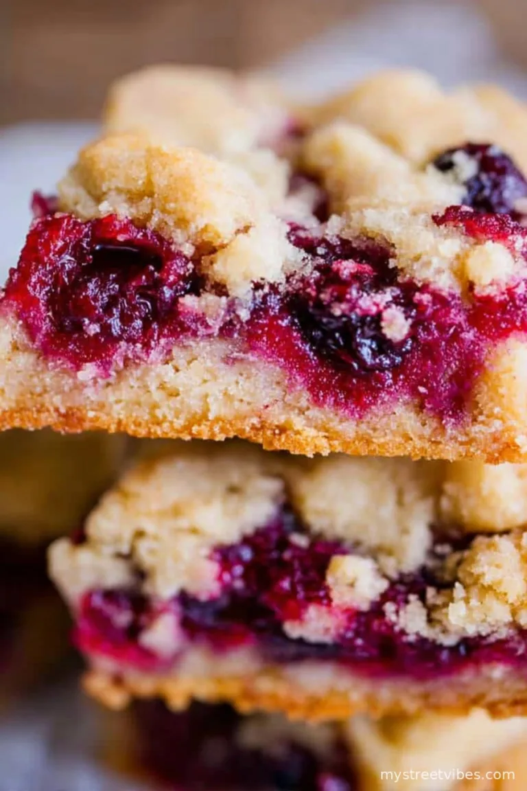 Cranberry Shortbread Bars