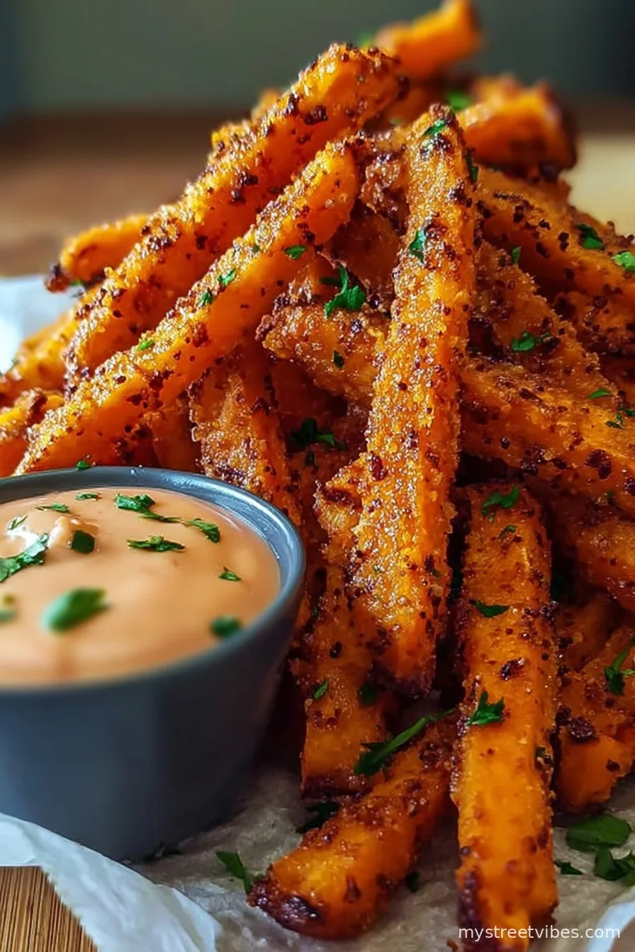 Crispy Oven Baked Sweet Potato Fries