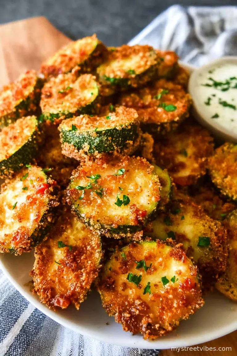 Crispy Pan Fried Zucchini