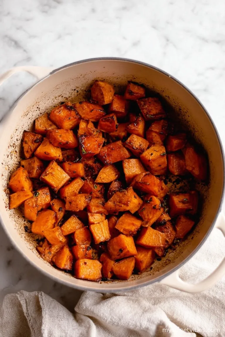 Crispy Roasted Sweet Potatoes in the Oven