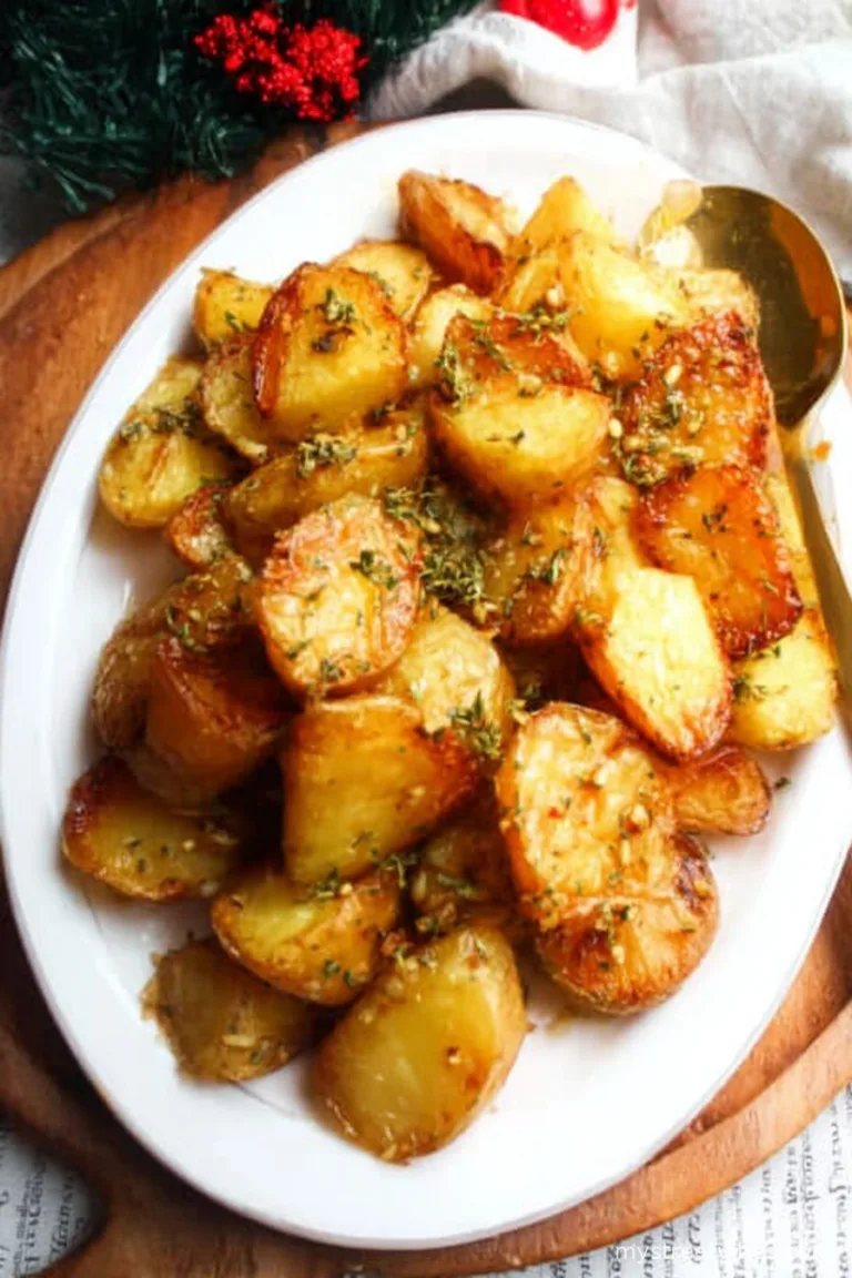 Crispy Skin On Roast Potatoes