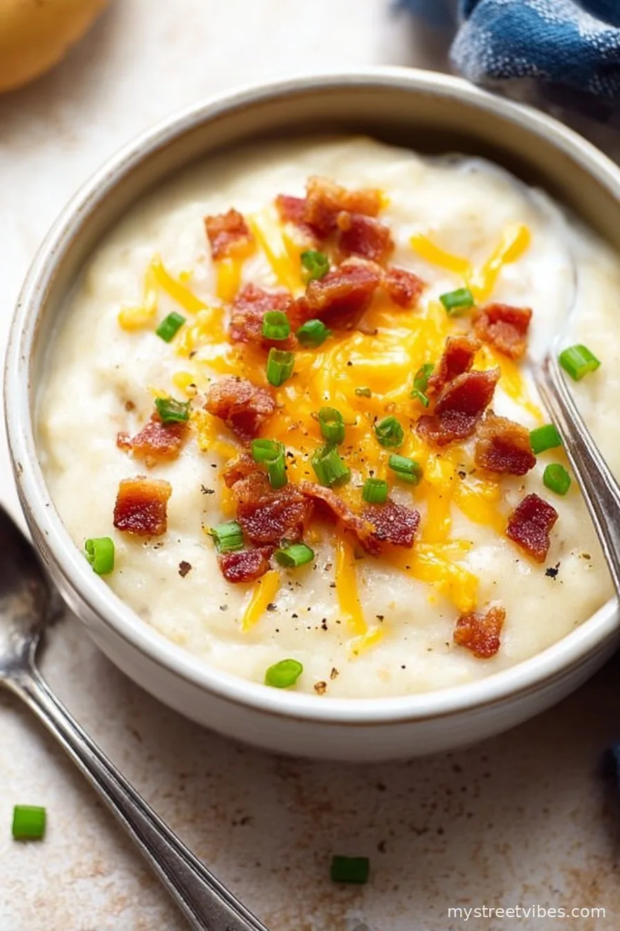 Easy Baked Potato Soup