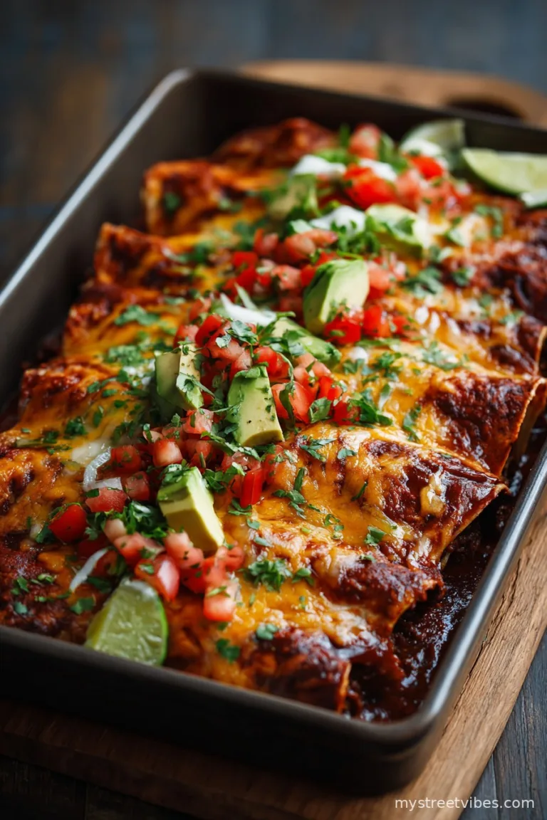 Easy Beef Enchiladas