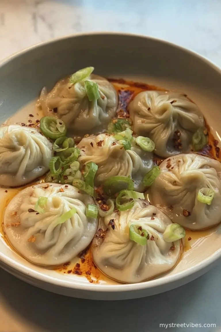 Easy homemade soup dumplings