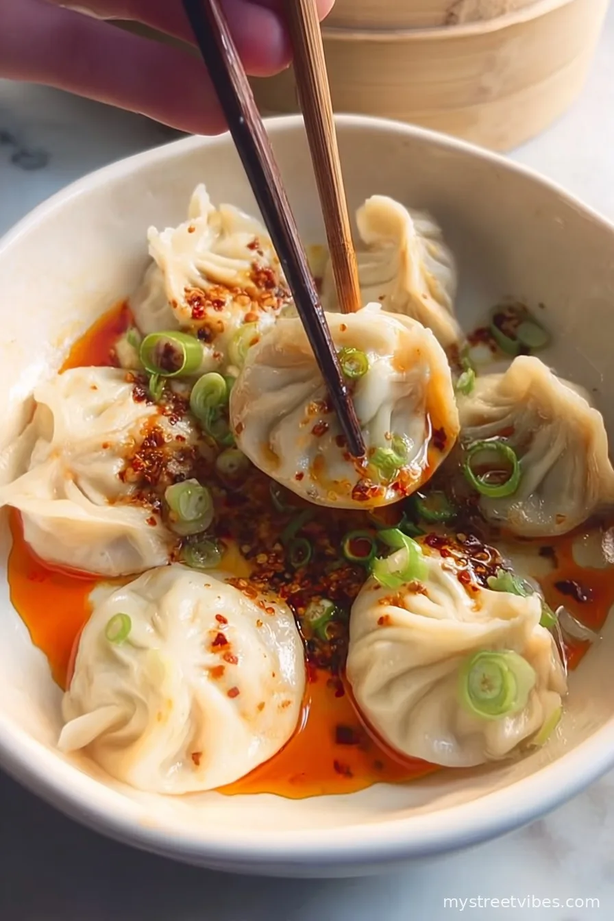 Easy homemade soup dumplings