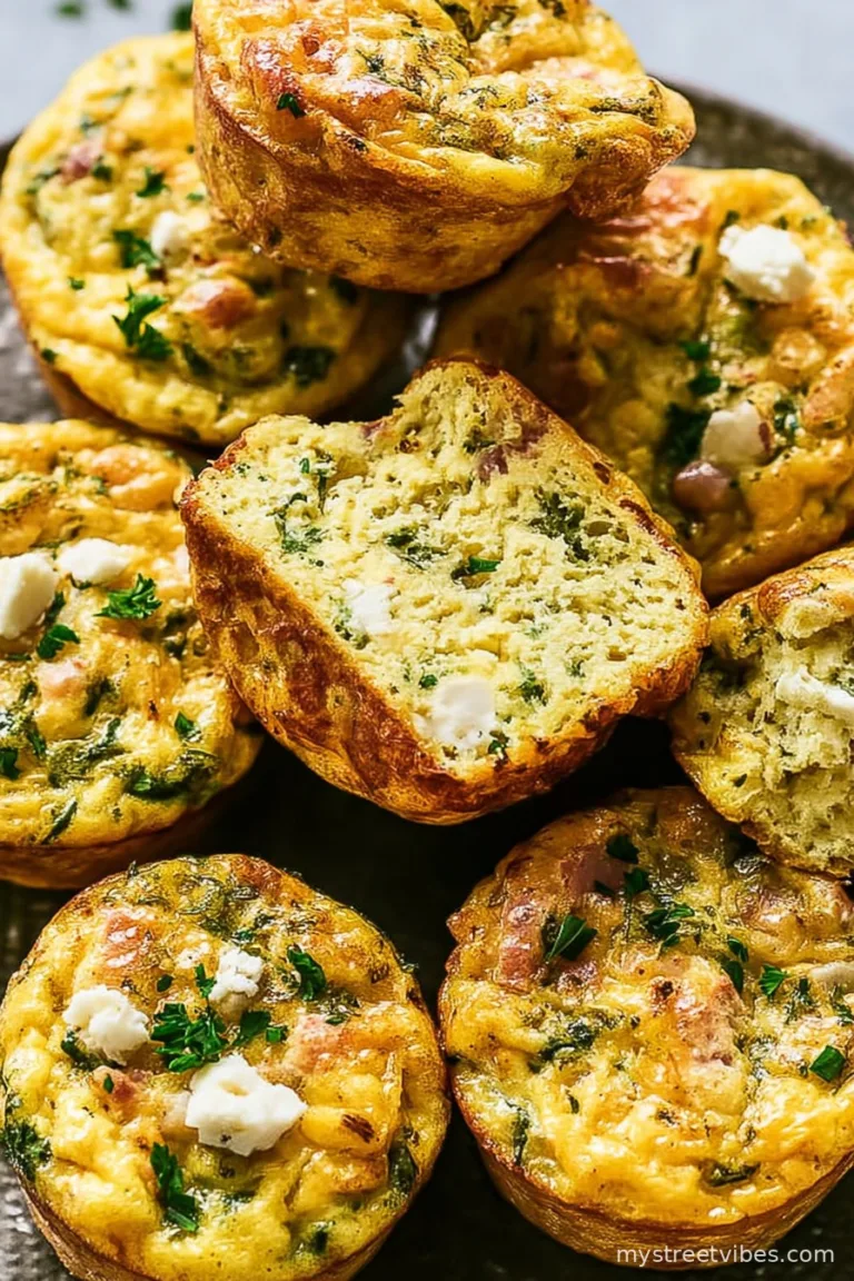 Easy Leftover Thanksgiving Frittata Breakfast Muffins