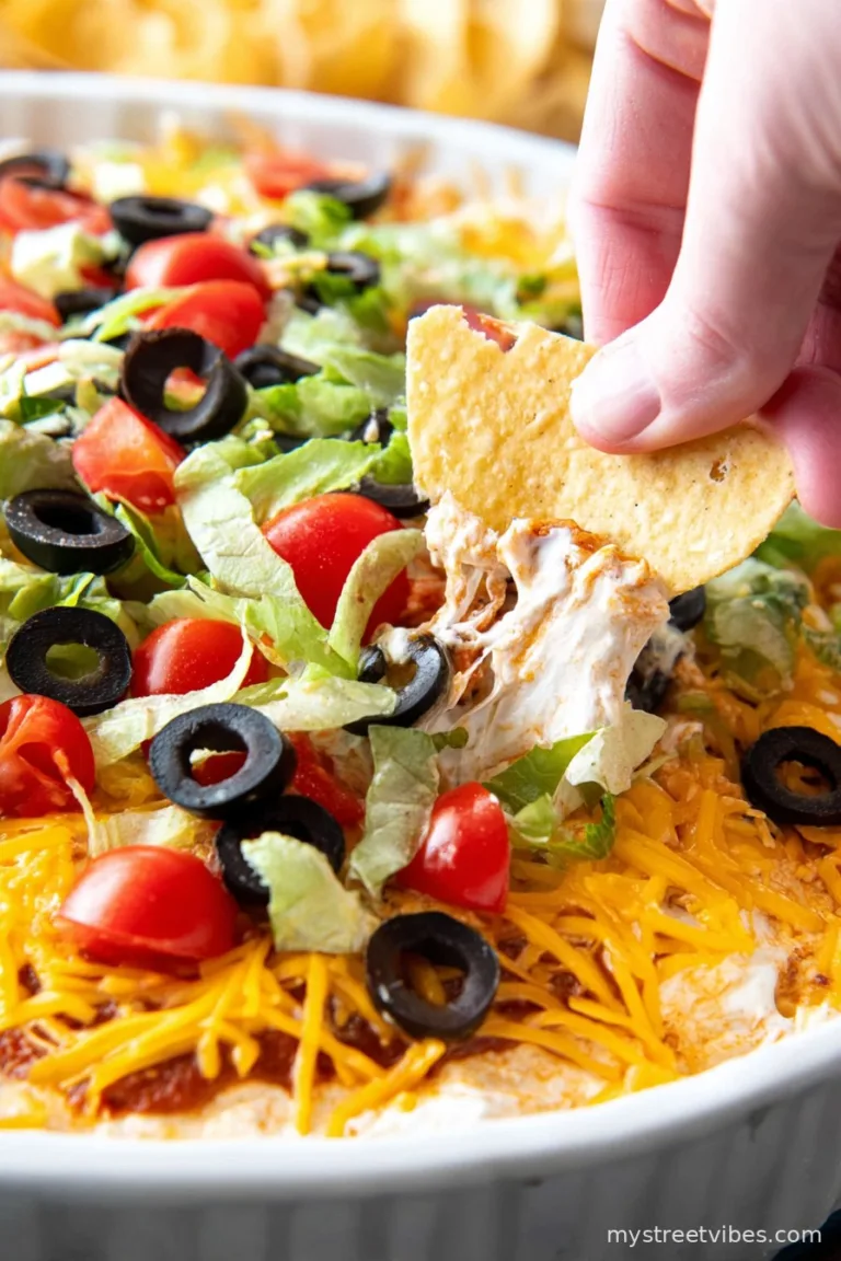 Easy Taco Dip Recipe