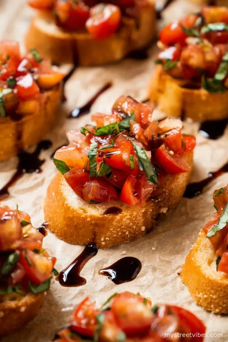 Easy Tomato Bruschetta