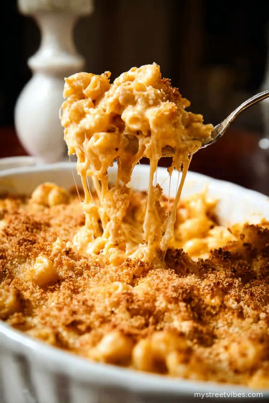Grandma’s Old Fashioned Baked Macaroni and Cheese