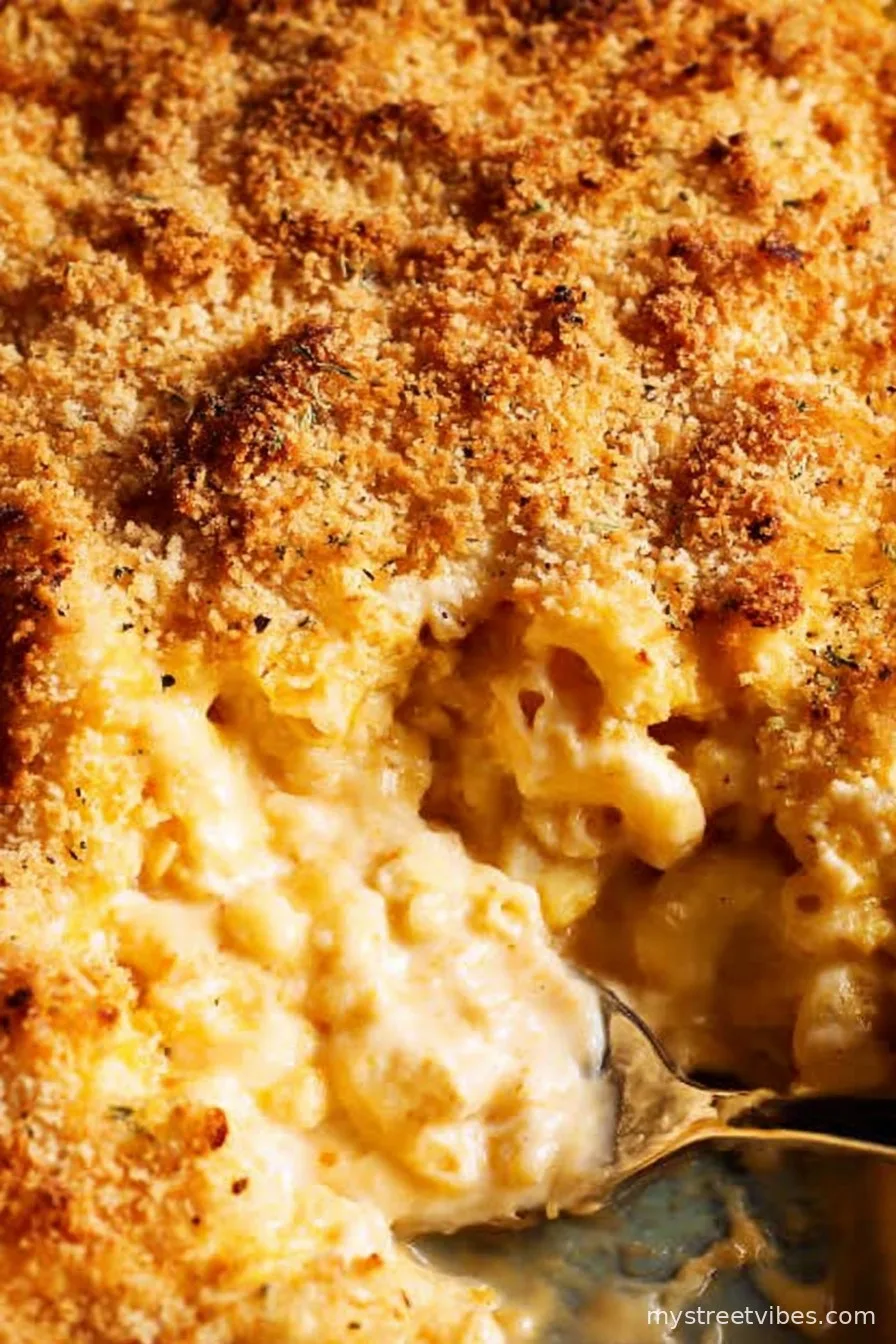 Grandma’s Old Fashioned Baked Macaroni and Cheese