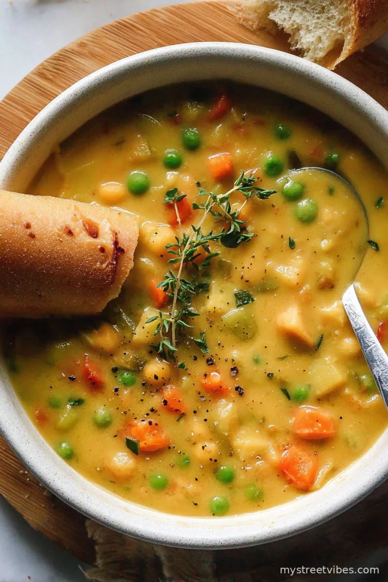 One-Pot Creamy Vegetable Soup