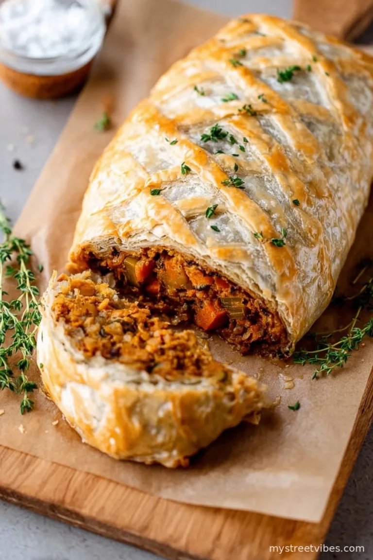 Quick & Easy Puff Pastry Vegan Wellington Recipe
