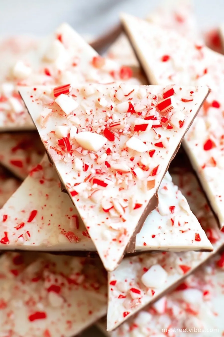 Salted Peppermint Bark