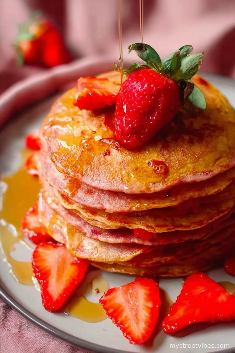 Strawberry Pancakes