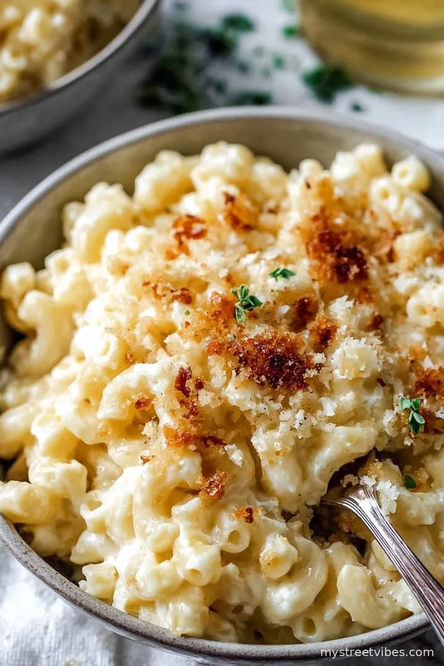 Truffle Cheese Mac and Cheese Recipe
