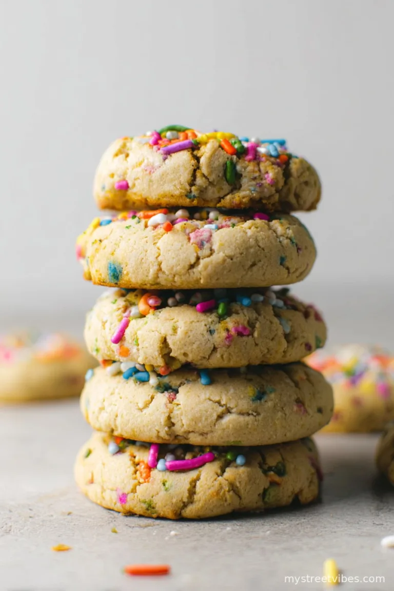 Vegan Funfetti Cookies