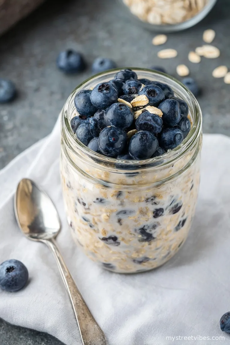 Blueberry Overnight Oats