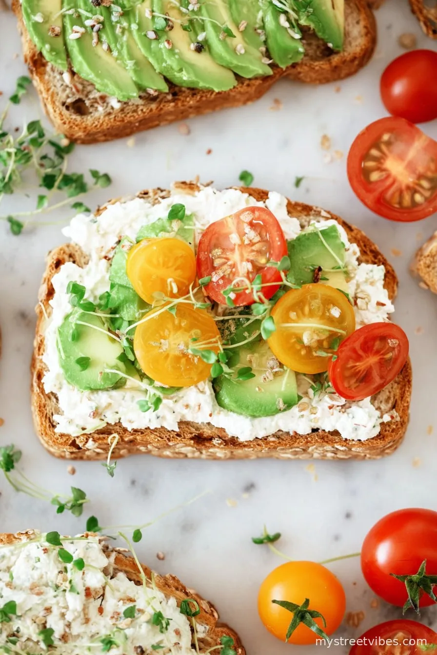 Cottage Cheese Toast