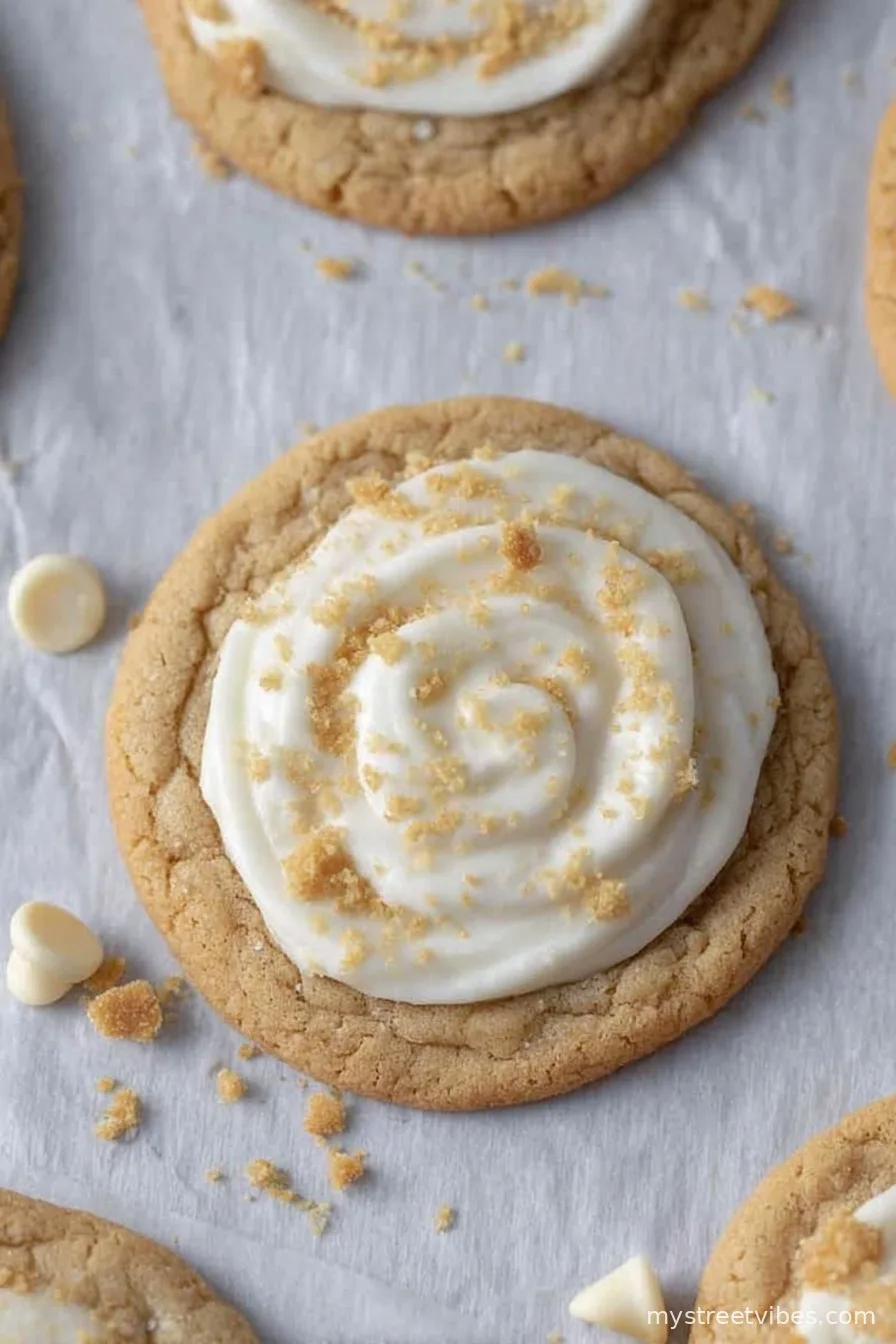 Crumbl Golden Oreo Cookies with White Chocolate Chips