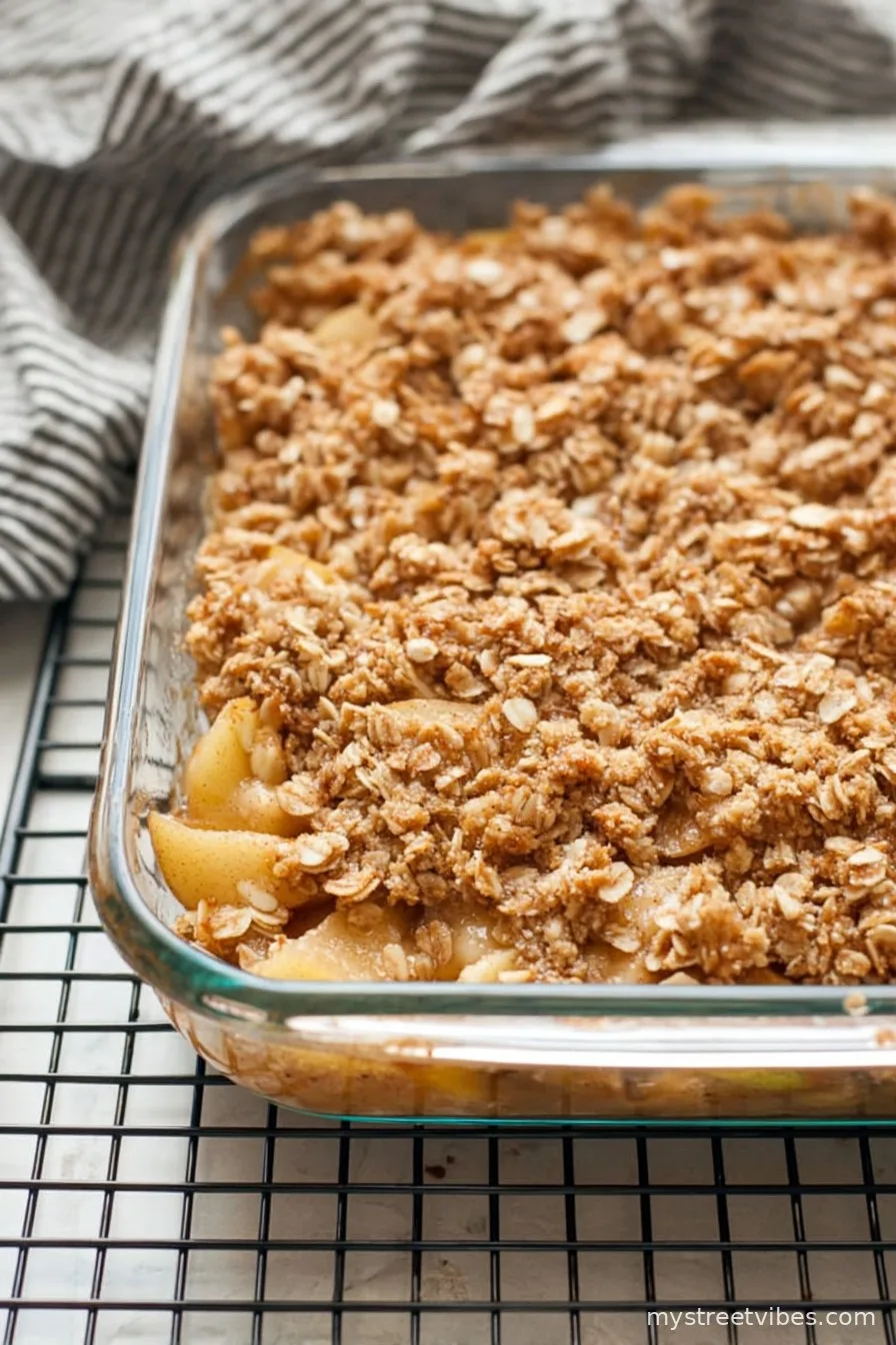 Easy Apple Crisp Recipe