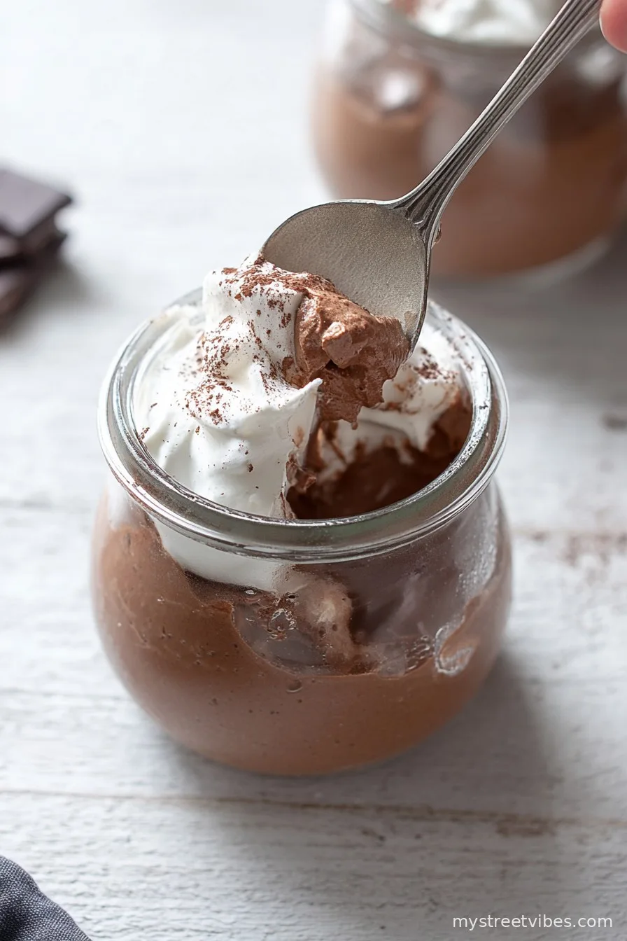 Easy Chocolate Mousse Recipe